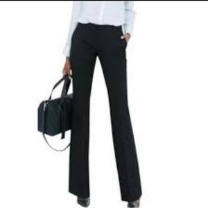 Express Editor Black Bootcut Pants Trousers Flare Size 0S 0 Short